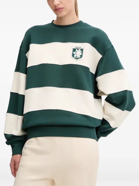 Ea7 Emporio Armani striped sweatshirt Green 7X000143AF16427