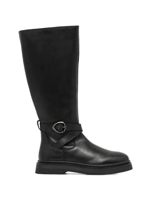 Blauer Hanna buckle-strap boots Black F5HANNA05