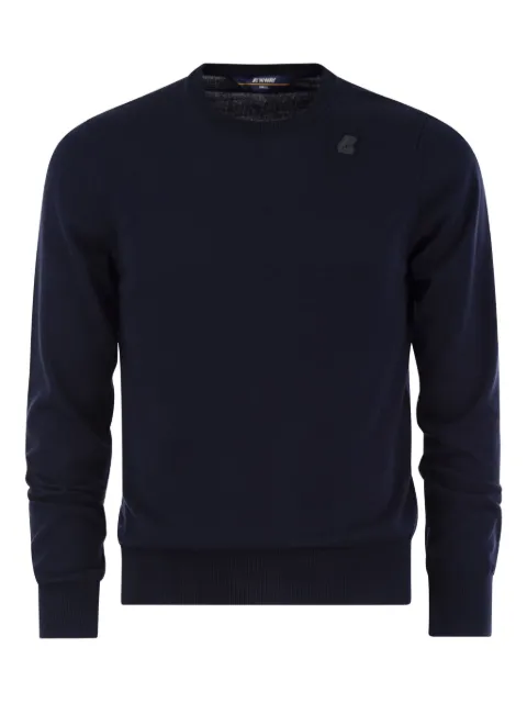 K-Way crewneck logo sweatshirt Blue K8122SWK89