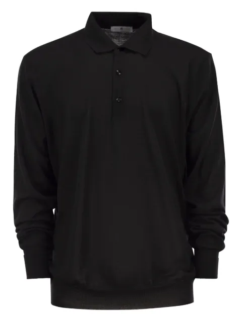 PT Torino wool polo shirt Black TL4SPL020NTS07MG0990