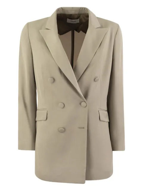 SAULINA Anita double-breasted blazer Neutrals SAB1802