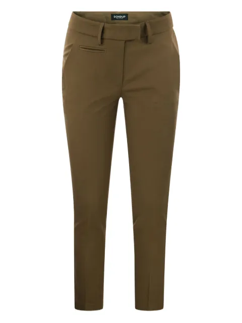 DONDUP belt-loop trousers Green DP066GS0072DXXXDD
