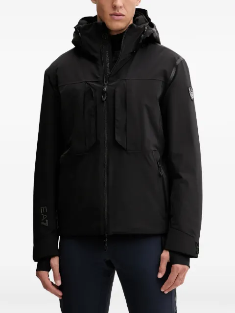 Ea7 Emporio Armani hooded ski jacket Black 7M000450AF13887