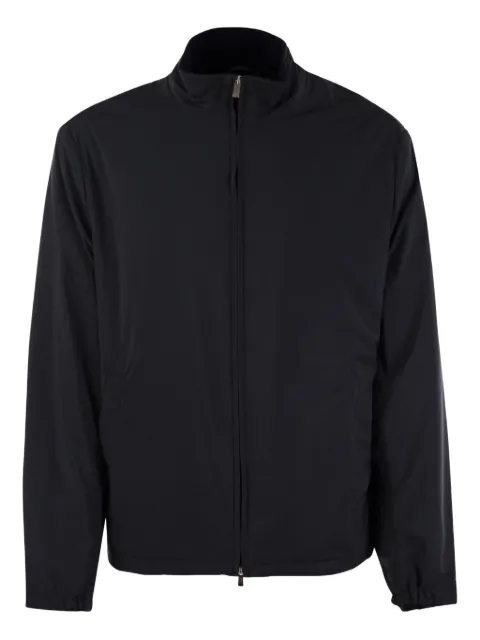 Fedeli zip-fastening pockets jacket Blue 7UI0020528