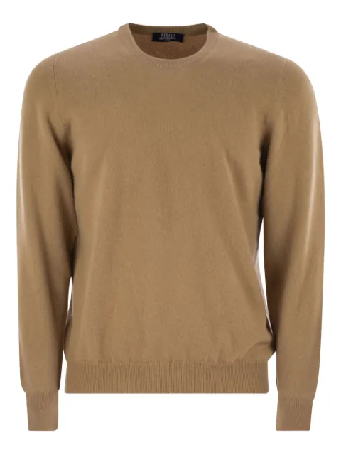 Fedeli Argentina long-sleeve sweater Neutrals MU0062582