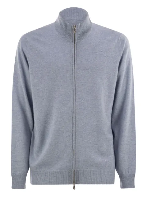 Brunello Cucinelli zipped cashmere cardigan Blue M2200106CFF33
