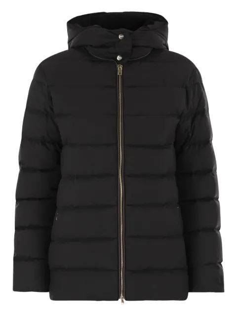 Herno hooded quilted puffer jacket Black PI002072D12414Z9300
