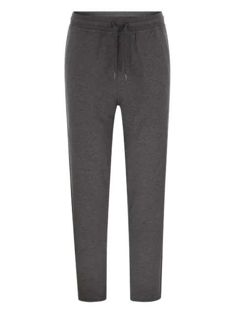 Brunello Cucinelli drawstring fleece track pants Grey MW8633243GC080