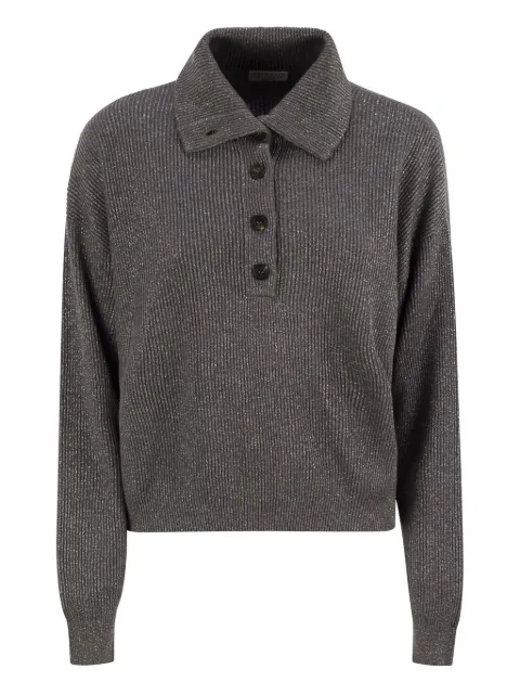 Brunello Cucinelli high-collar sweater Grey MAZ260214PCXP07