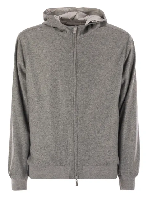 Fedeli reversible hooded jacket Grey TU0006180004