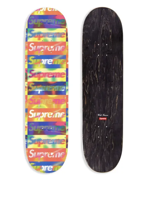 Supreme distorted logo skateboard deck Yellow SUPDISTLOGOSKTYEL01