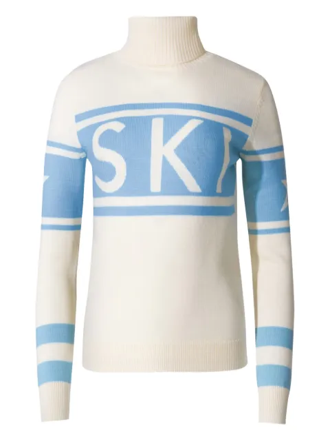 Perfect Moment ski intarsia roll-neck knitwear Neutrals W3000075
