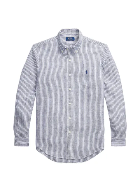 Polo Ralph Lauren striped linen shirt Blue 710B15594002