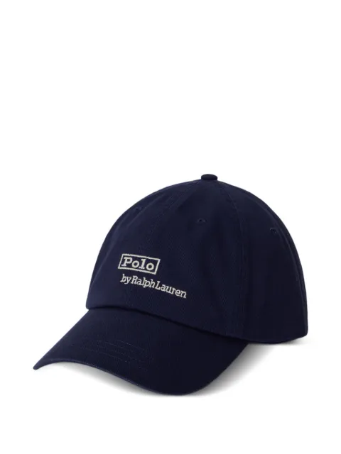 Polo Ralph Lauren logo-embroidered cotton cap Blue 710B21638004