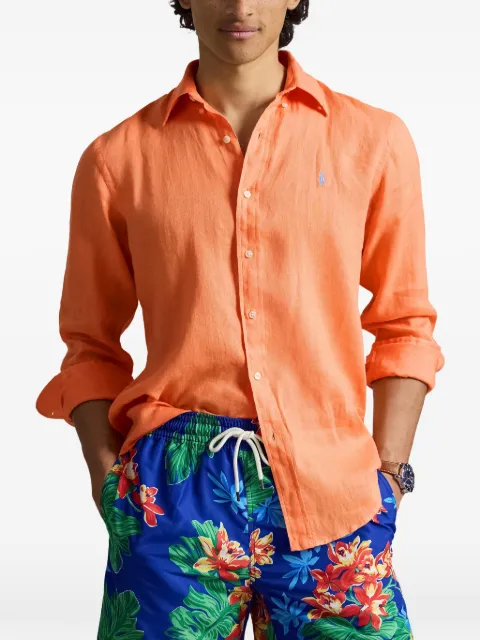 Polo Ralph Lauren long-sleeves shirt Orange 710966294507