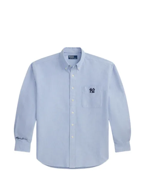 Polo Ralph Lauren Yankees pocket signature shirt Blue 710B14468002
