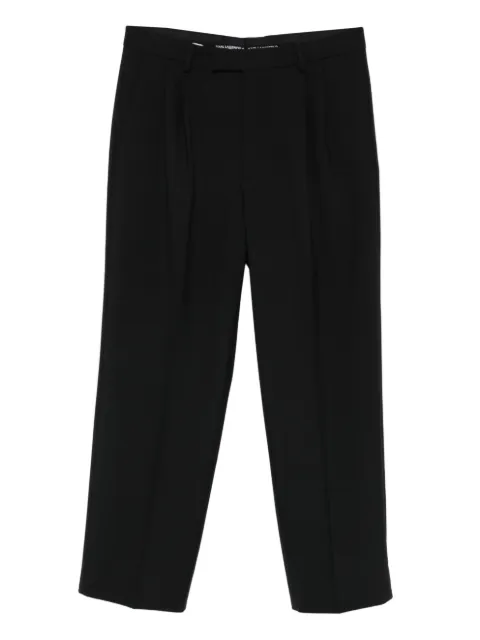 Karl Lagerfeld pleated tailored trousers Black 25508810561031