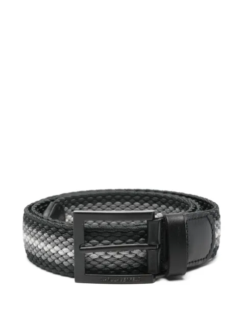 Karl Lagerfeld woven buckle belt Black 8053000561105
