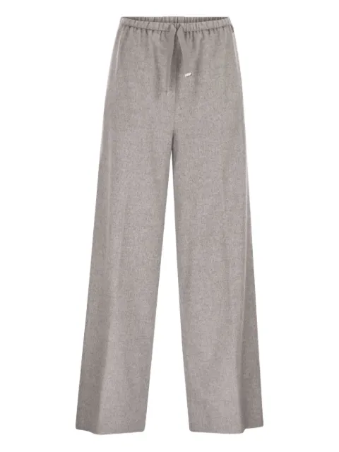 Herno drawstring straight trousers Grey PT00050DR38087