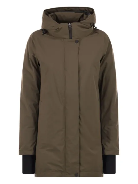 Herno hooded-neck padded jacket Brown PI002078D128407400