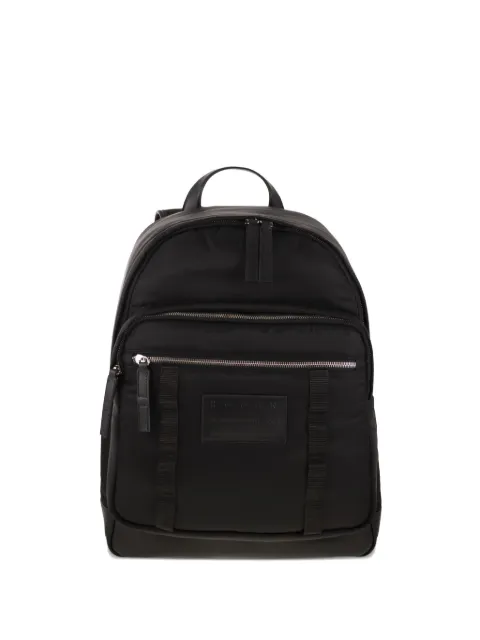 Hogan logo-patch backpack Black KBM01UG0300UIM