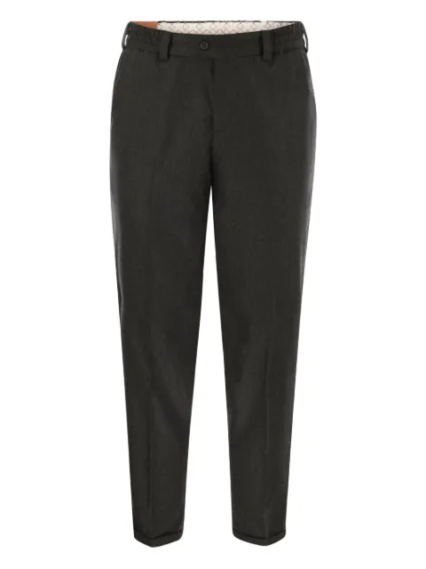 PT Torino The Rebel elasticated-waist trousers Green CORFRBB30REWTO030450