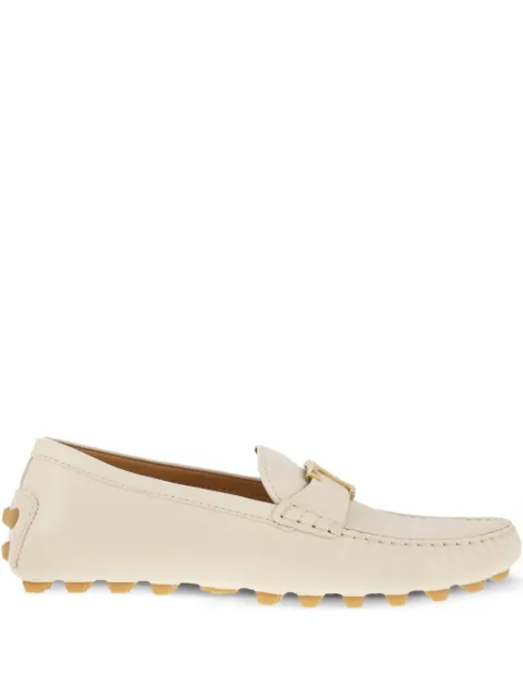 Tod's Gommino leather loafers Neutrals XXW52K0IZ10N6M