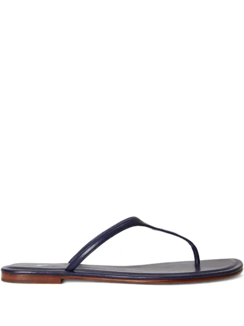 Polo Ralph Lauren logo-debossed thong sandals Blue 818P01594005