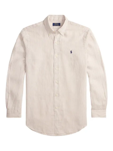 Polo Ralph Lauren striped button-down shirt Neutrals 710B15594006