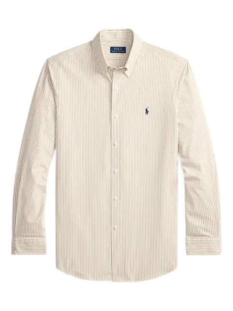Polo Ralph Lauren striped button-down shirt Neutrals 710929344500