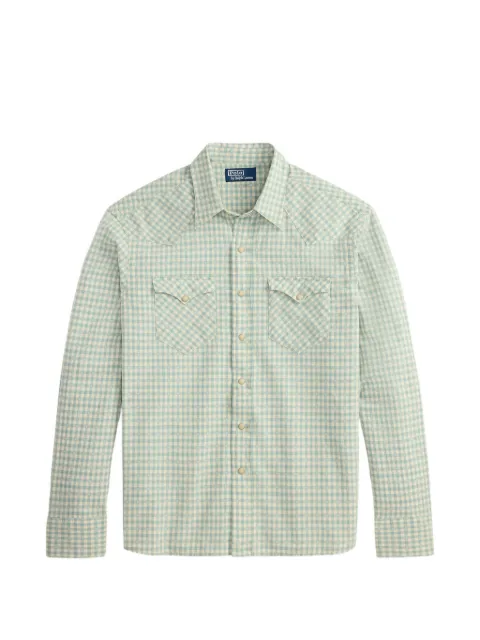 Polo Ralph Lauren checked-pattern shirt Green 710P08235001
