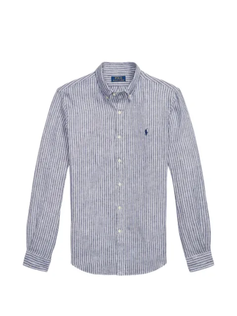 Polo Ralph Lauren striped long-sleeve shirt Blue 710B15647001