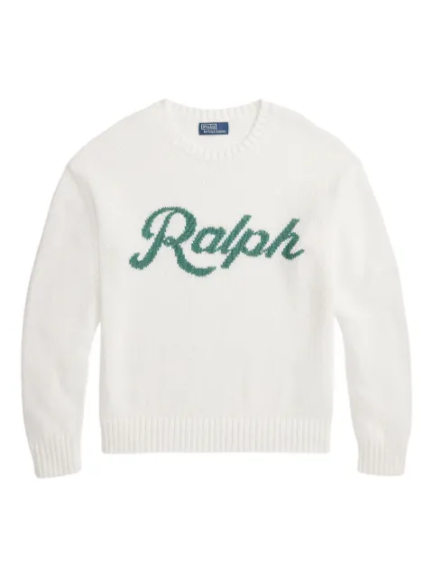 Polo Ralph Lauren logo-detailing sweater White 710A12989001