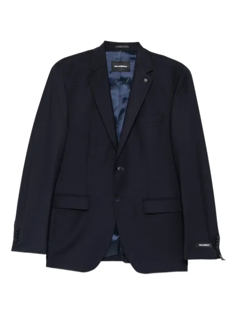 Karl Lagerfeld Clever flap-pocket blazer Blue 15520010561035
