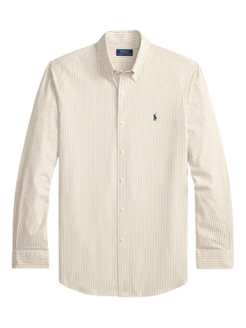 Polo Ralph Lauren striped button-down shirt Neutrals 710929346502