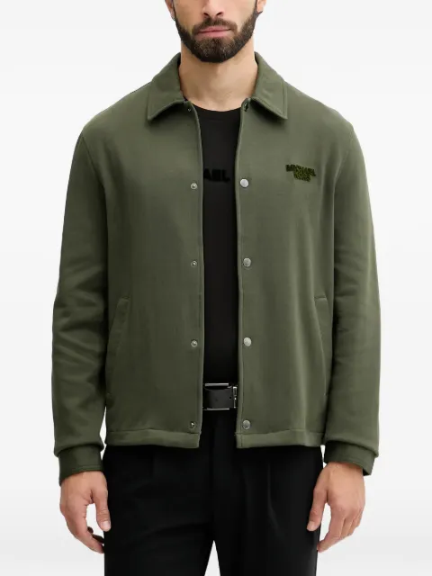 Michael Kors button embroidered shirt Green CF5528A5MF