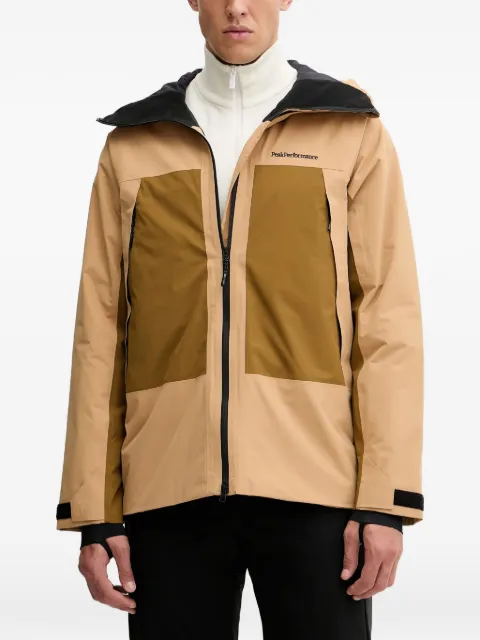 Peak Performance Edge HIPE® hooded skiwear Neutrals G80496