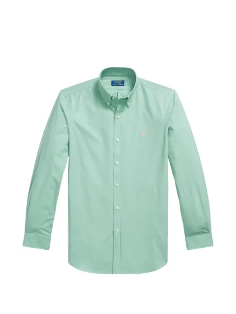 Polo Ralph Lauren logo-embroidered shirt Green 710929349500
