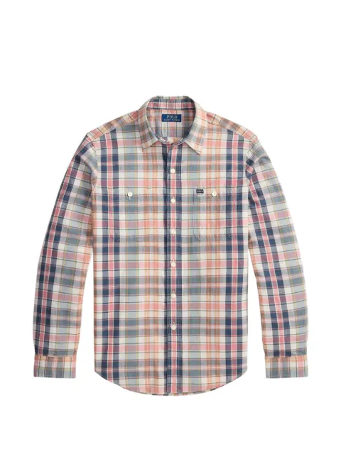 Polo Ralph Lauren check shirt Grey 710B14285001