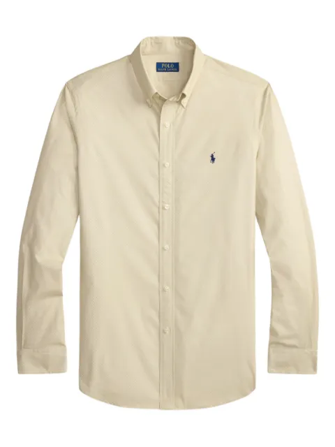 Polo Ralph Lauren buttoned long-sleeve shirt Neutrals 710B16708001