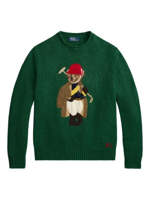 Polo Ralph Lauren Polo Bear rollneck jumper Green 710A12991001