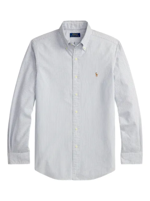 Polo Ralph Lauren striped embroidered oxford shirt White 710953704501