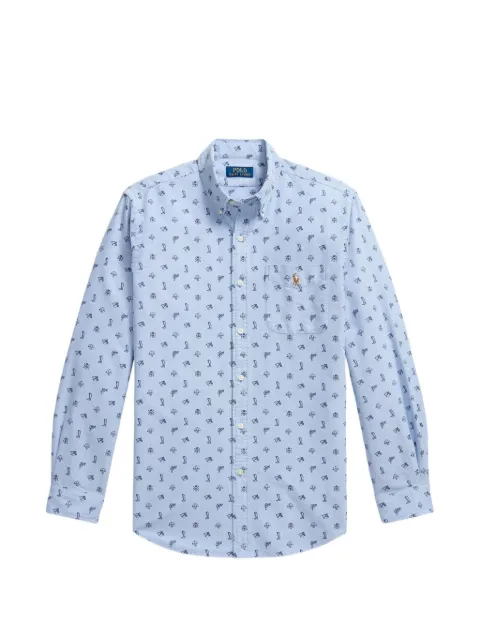 Polo Ralph Lauren cotton shirt Blue 710B16701001