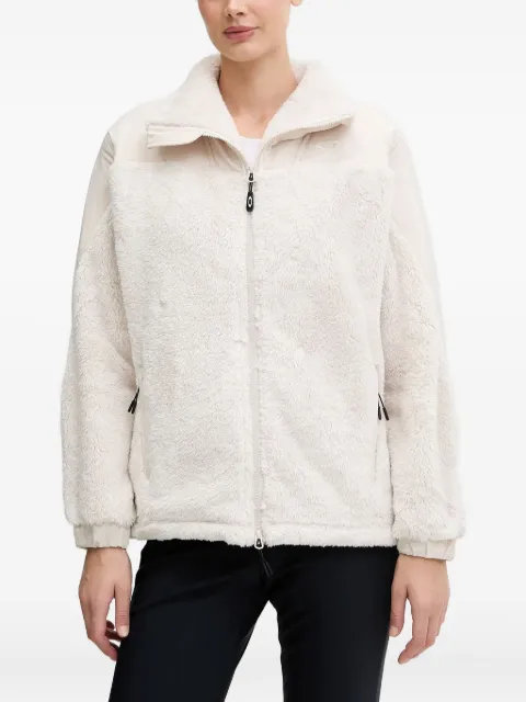 Oakley zip-fastening sherpa-fleece jacket Neutrals FOA500696