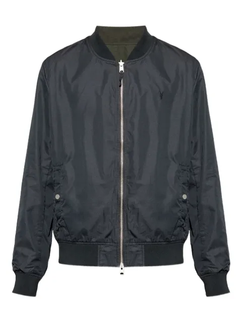 AllSaints Bassett zip-fatening reversible jacket Black M085OB