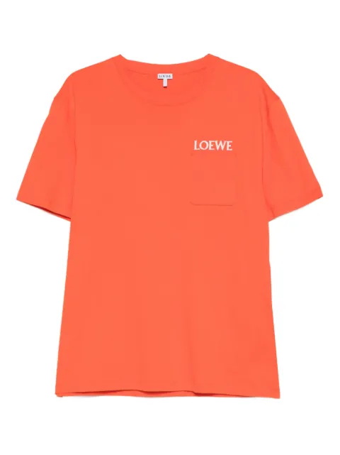 LOEWE pocket-detail T-shirt Orange H526Y22XDE