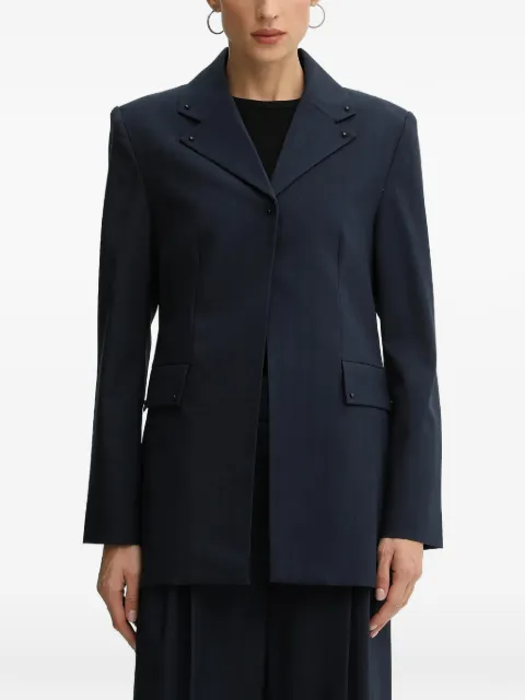 Stine Goya studded-pocket blazer Blue SGAW25J0602435
