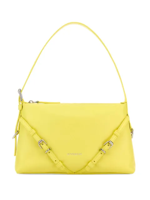 Givenchy mini Voyou buckle shoulder bag Yellow BB514XB2AD