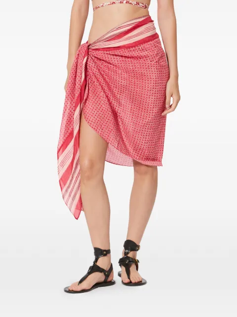 ISABEL MARANT Lucilia pareo Red PR002XFAD1C01A