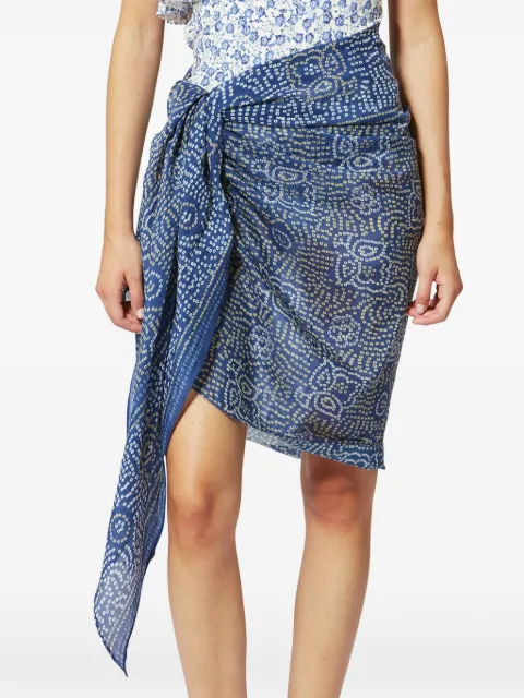 ISABEL MARANT Lucilia pareo Blue PR002XFAD1C01A